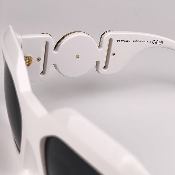 NEW Versace VE4424U 314/87 MAXI MEDUSA BIGGIE White Gray Square Women Sunglasses main image 8